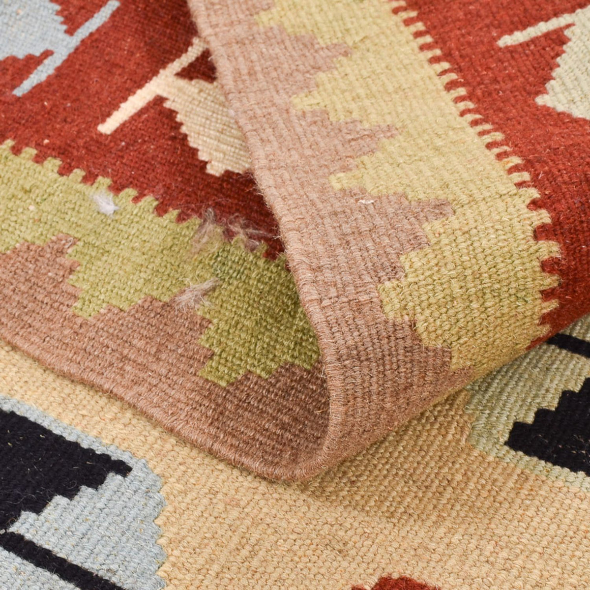 Dywan Kelim - Orientalny - 152 x 107 cm - wielokolorowy