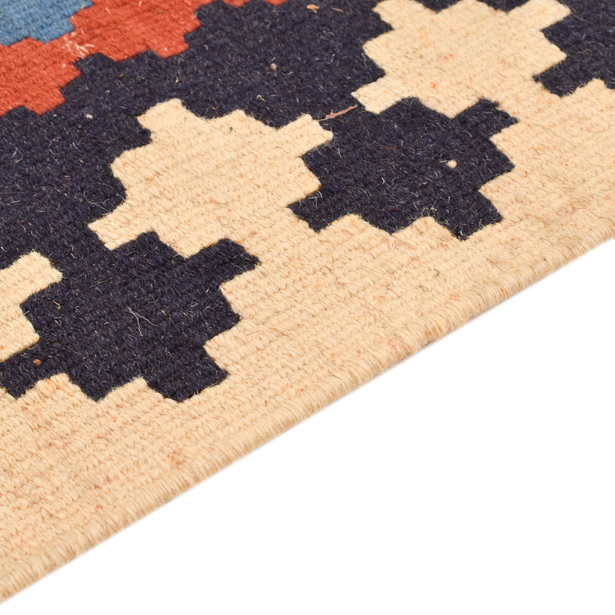 Dywan Kelim - Orientalny - 147 x 105 cm - wielokolorowy