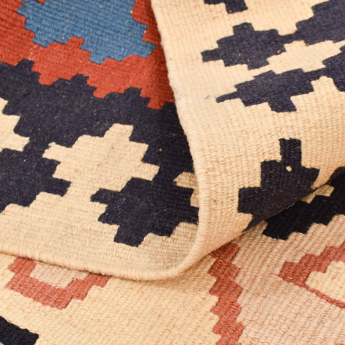 Dywan Kelim - Orientalny - 147 x 105 cm - wielokolorowy