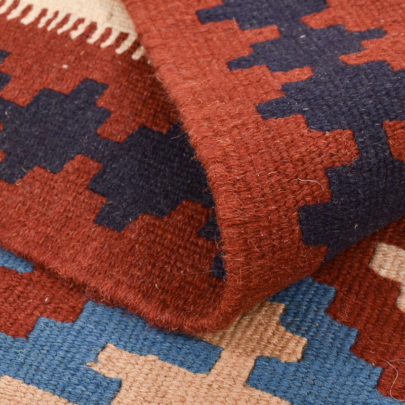 Dywan Kelim - Orientalny - 150 x 103 cm - wielokolorowy