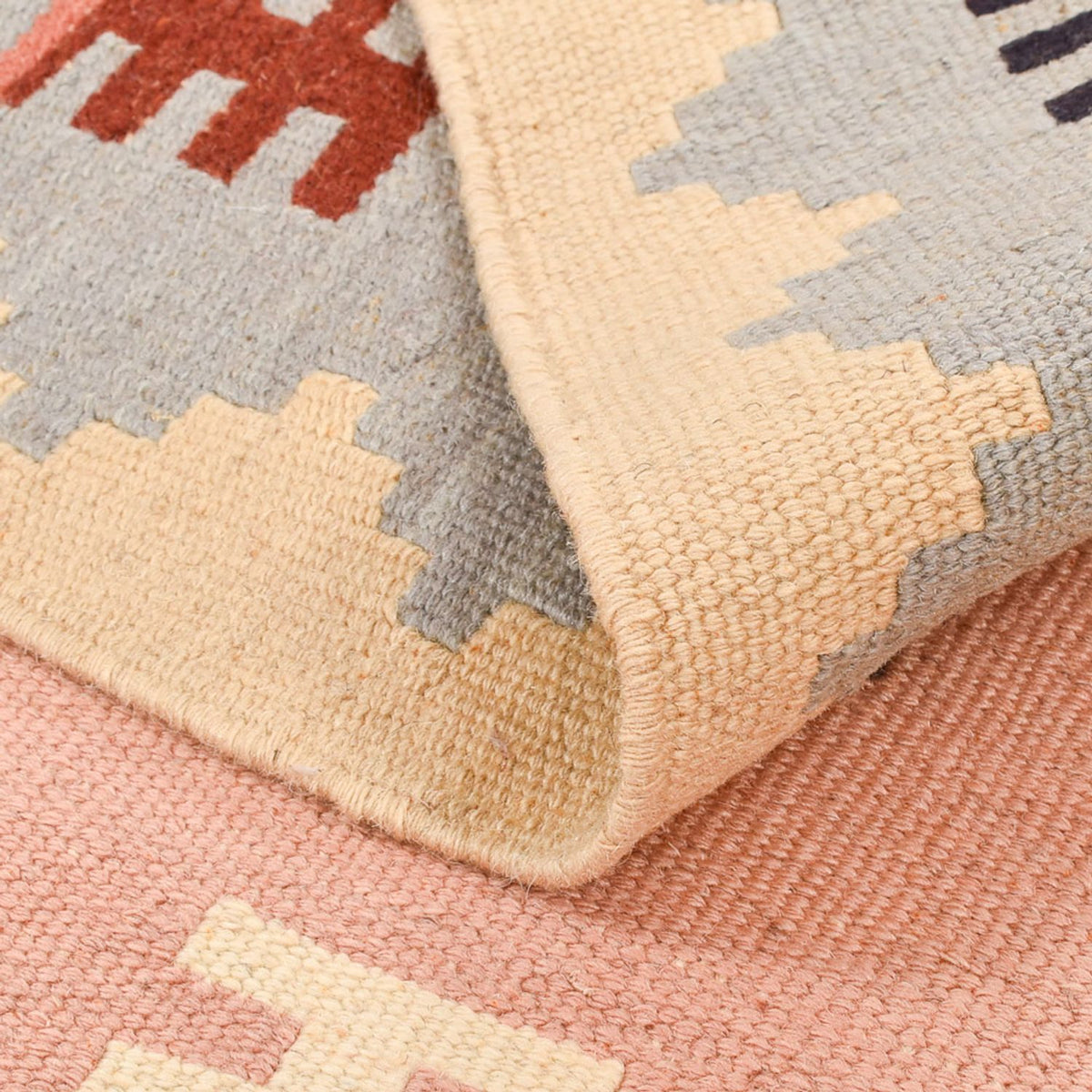 Dywan Kelim - Orientalny - 154 x 100 cm - wielokolorowy