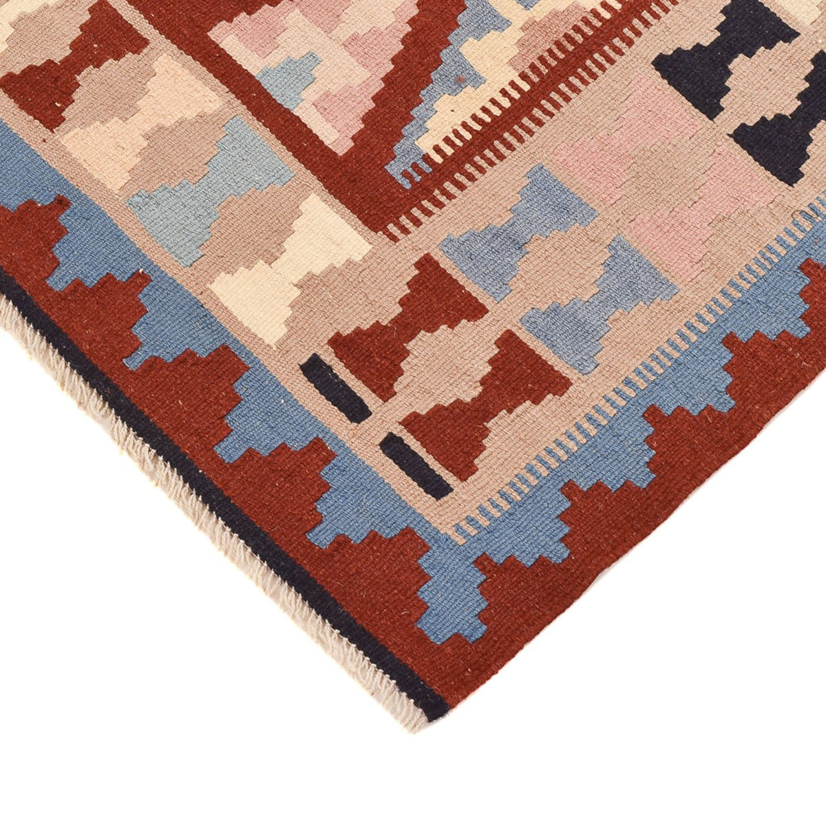 Dywan Kelim - Orientalny - 142 x 100 cm - wielokolorowy