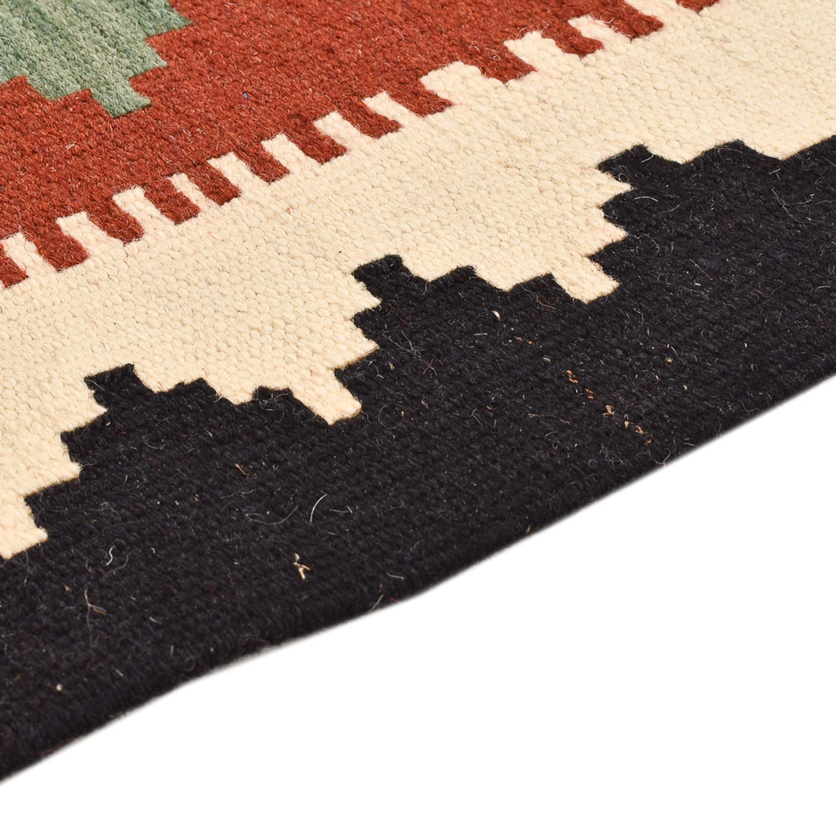 Dywan Kelim - Orientalny - 146 x 103 cm - wielokolorowy