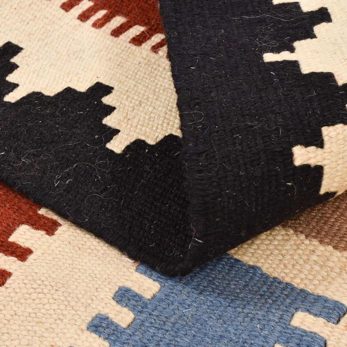 Dywan Kelim - Orientalny - 146 x 103 cm - wielokolorowy