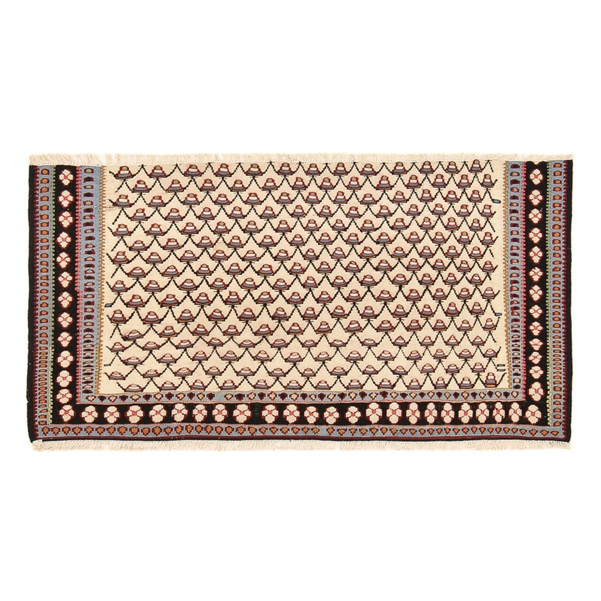 Dywan Kelim - Orientalny - 125 x 70 cm - wielokolorowy