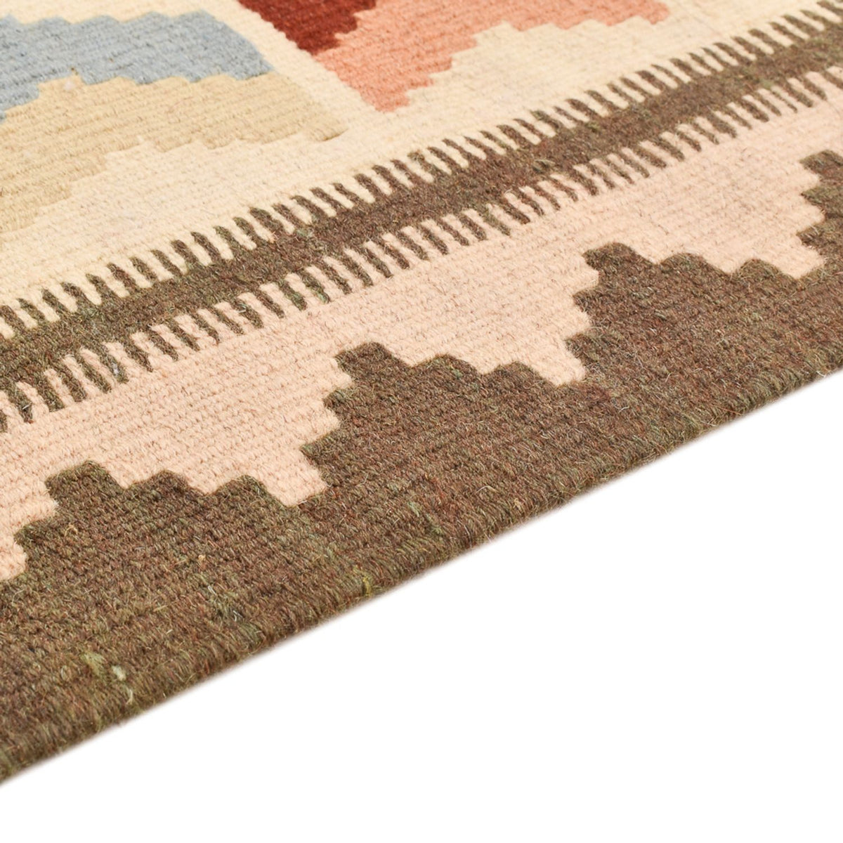 Dywan Kelim - Orientalny - 145 x 104 cm - wielokolorowy