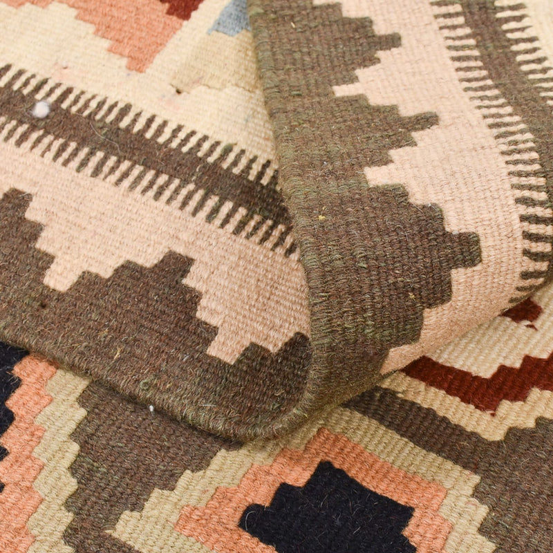 Dywan Kelim - Orientalny - 145 x 104 cm - wielokolorowy