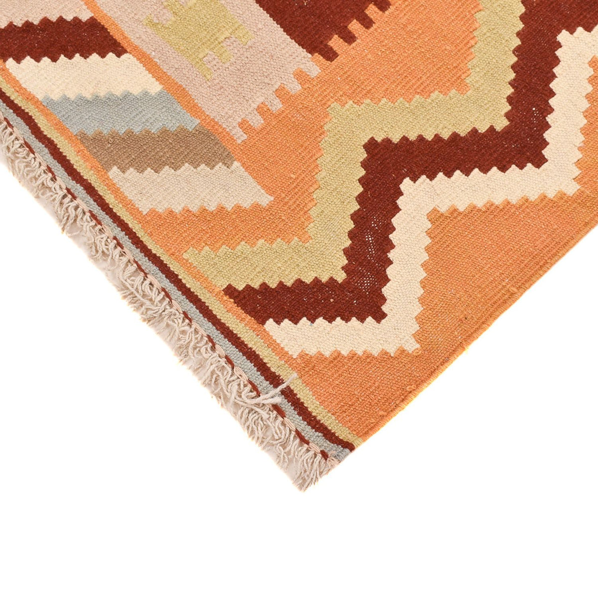 Dywan Kelim - Orientalny - 147 x 106 cm - wielokolorowy