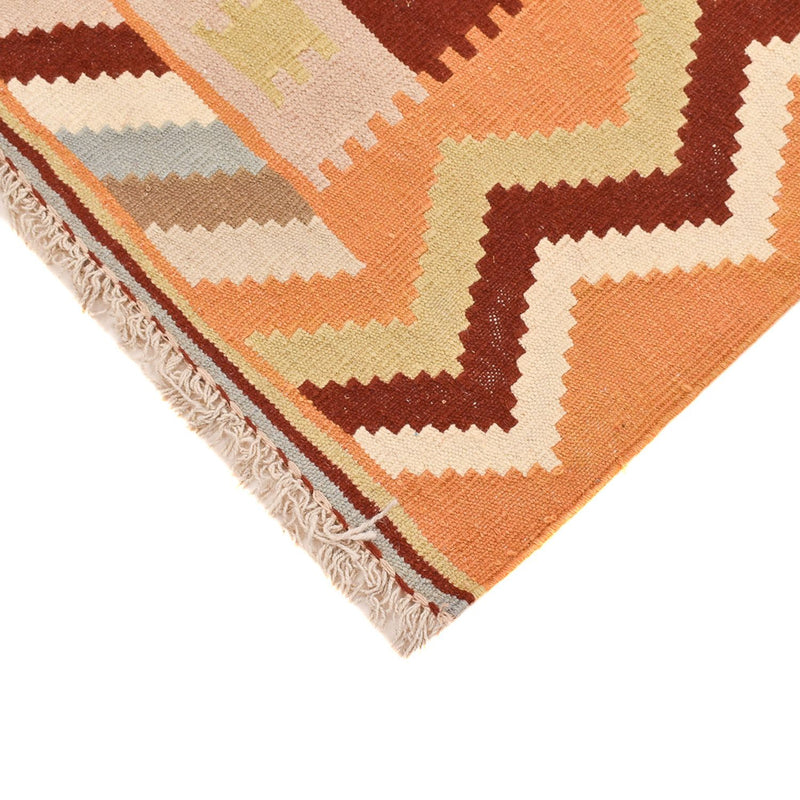 Dywan Kelim - Orientalny - 147 x 106 cm - wielokolorowy