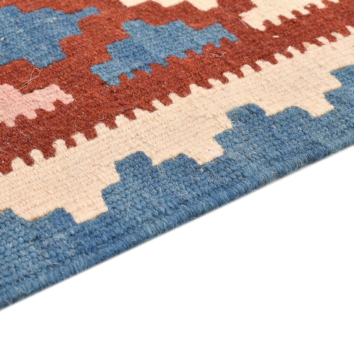 Dywan Kelim - Orientalny - 146 x 103 cm - wielokolorowy