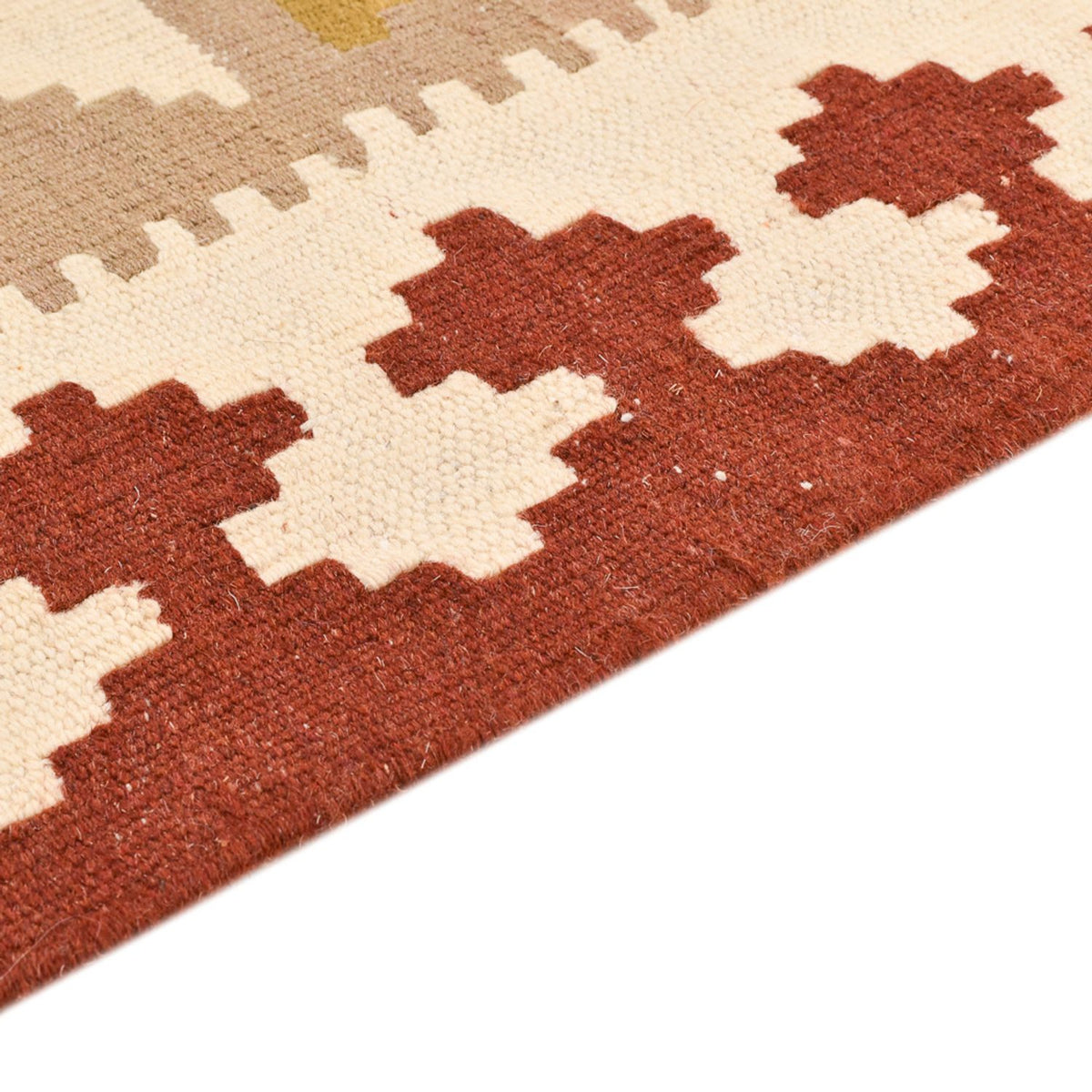 Dywan Kelim - Orientalny - 148 x 111 cm - wielokolorowy