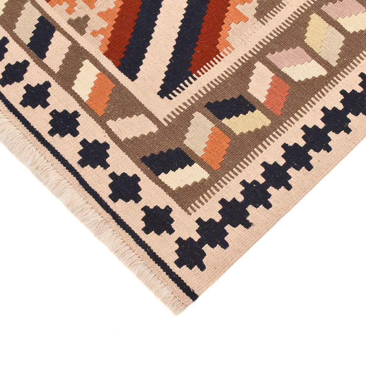 Dywan Kelim - Orientalny - 152 x 100 cm - wielokolorowy