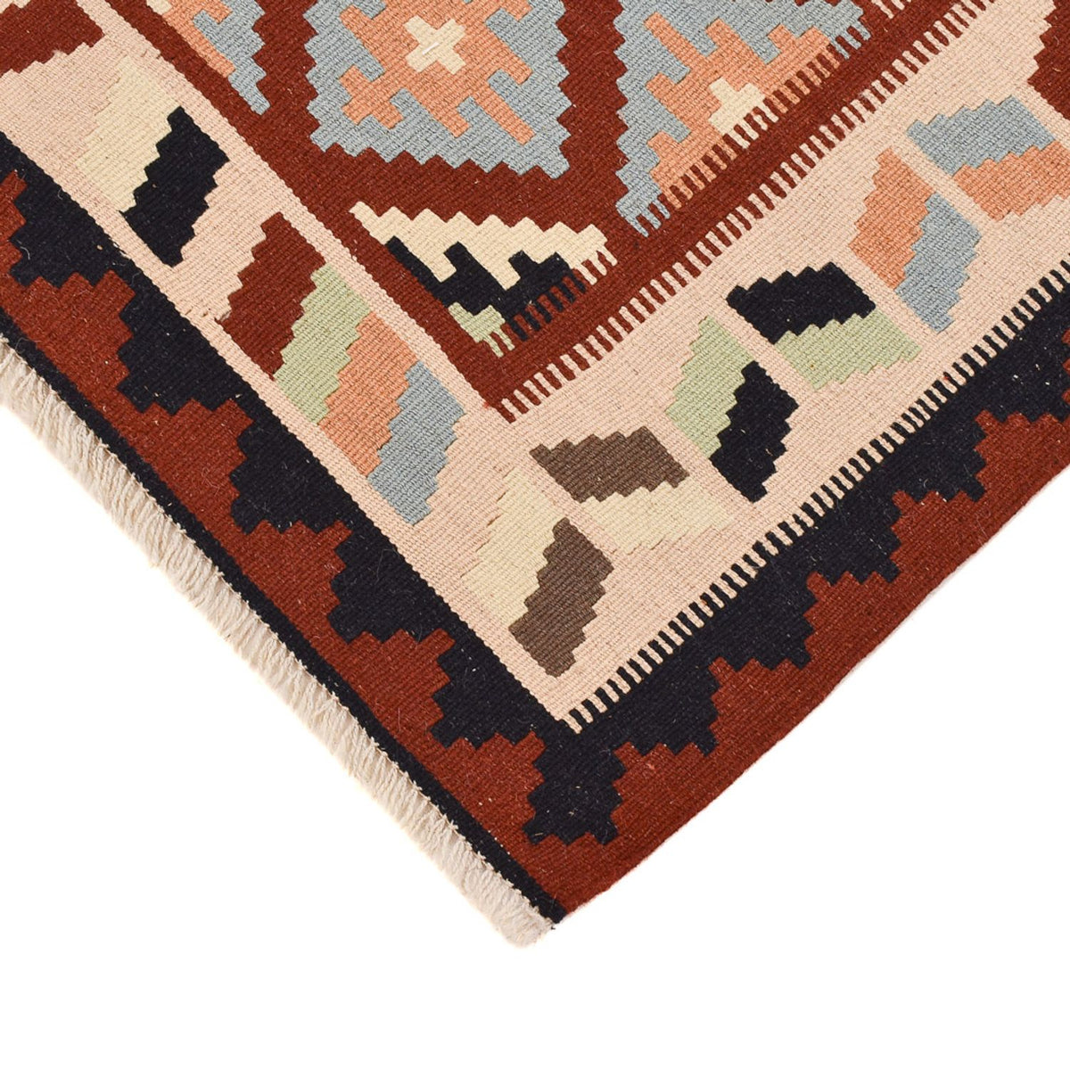 Dywan Kelim - Orientalny - 150 x 104 cm - wielokolorowy