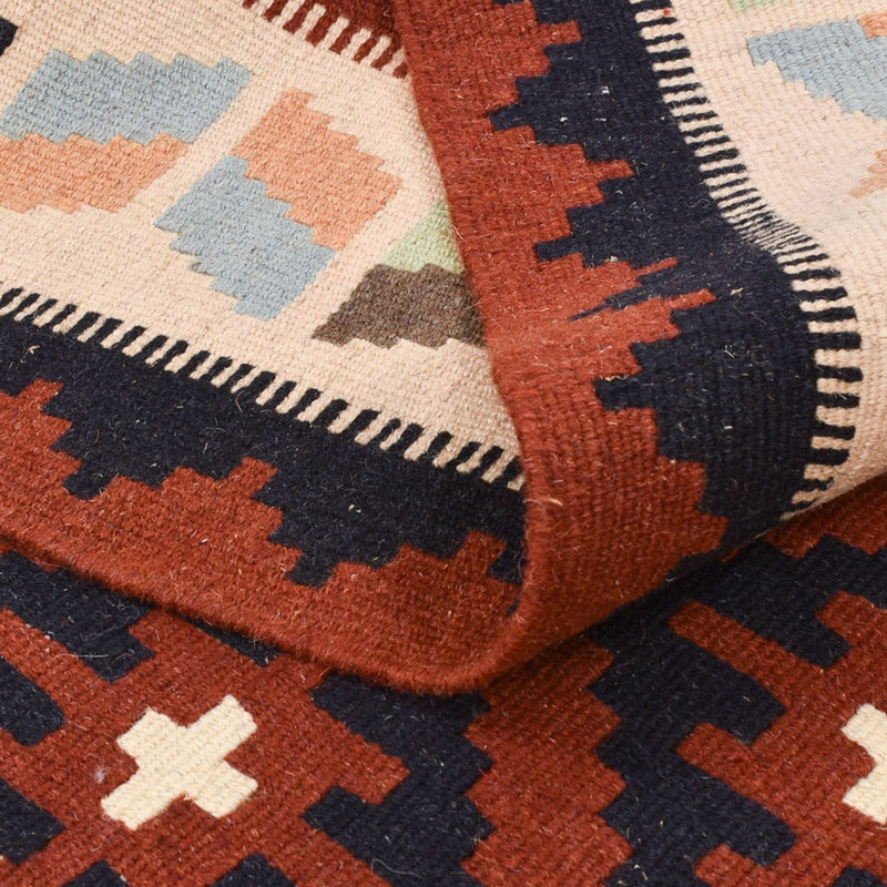 Dywan Kelim - Orientalny - 150 x 104 cm - wielokolorowy