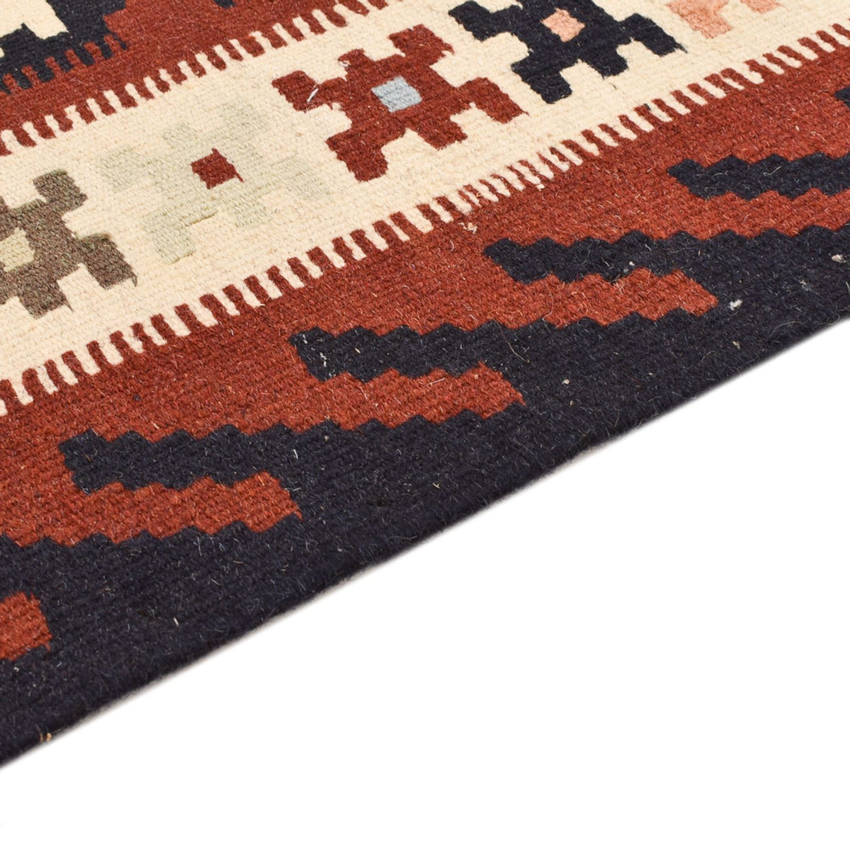 Dywan Kelim - Orientalny - 146 x 102 cm - wielokolorowy