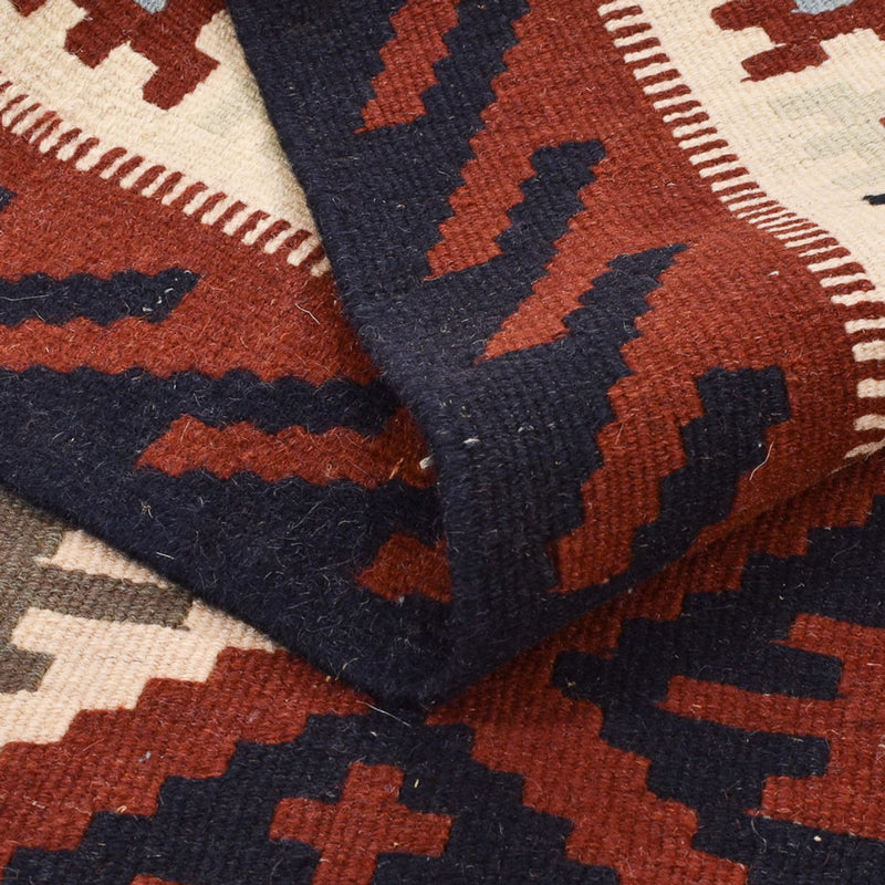 Dywan Kelim - Orientalny - 146 x 102 cm - wielokolorowy