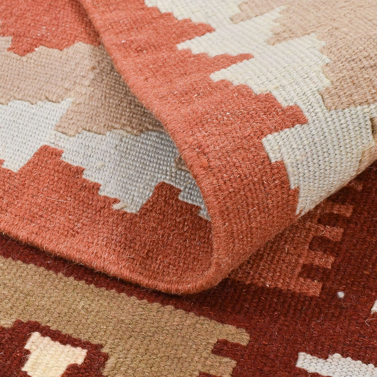 Dywan Kelim - Orientalny - 147 x 103 cm - wielokolorowy