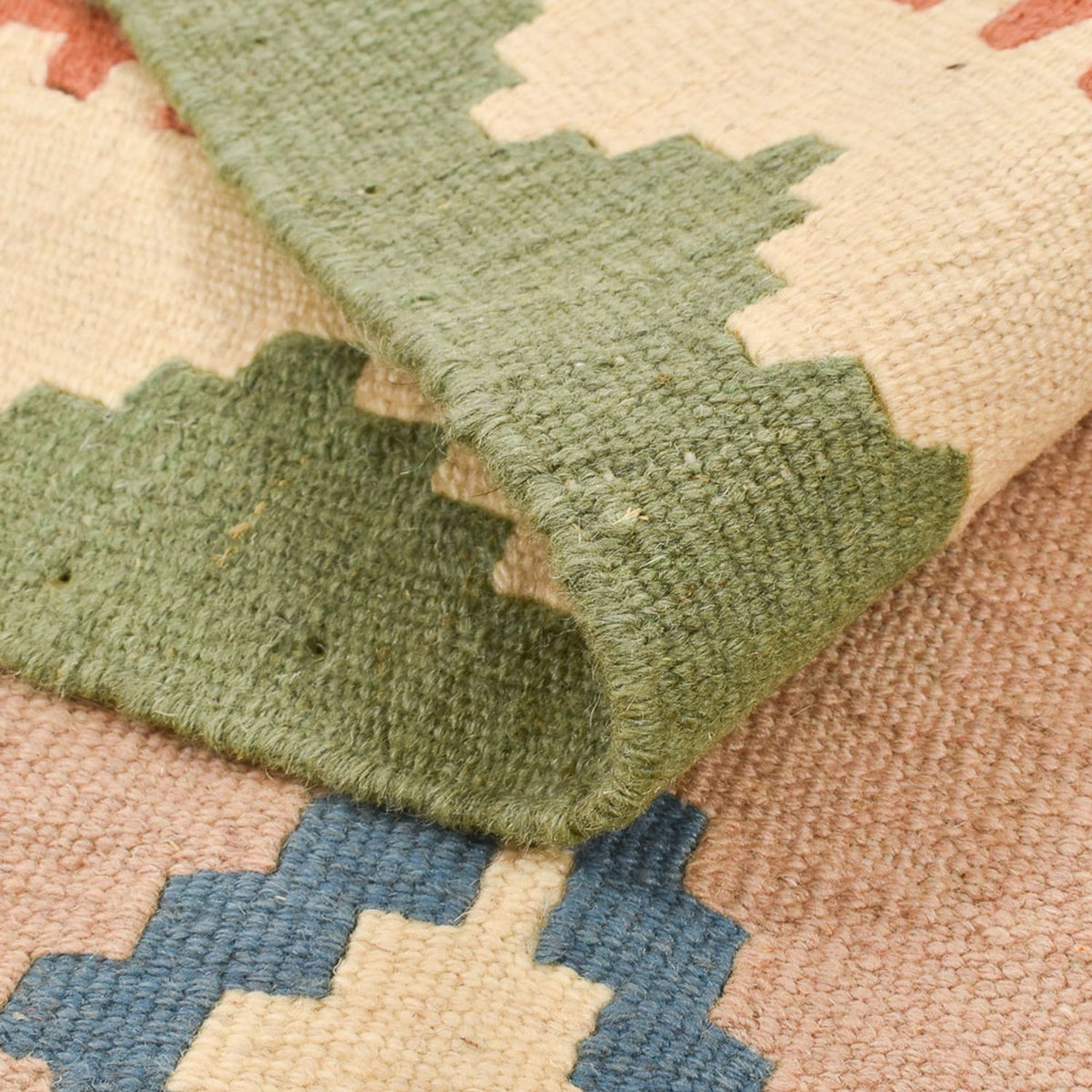 Dywan Kelim - Orientalny - 150 x 102 cm - wielokolorowy