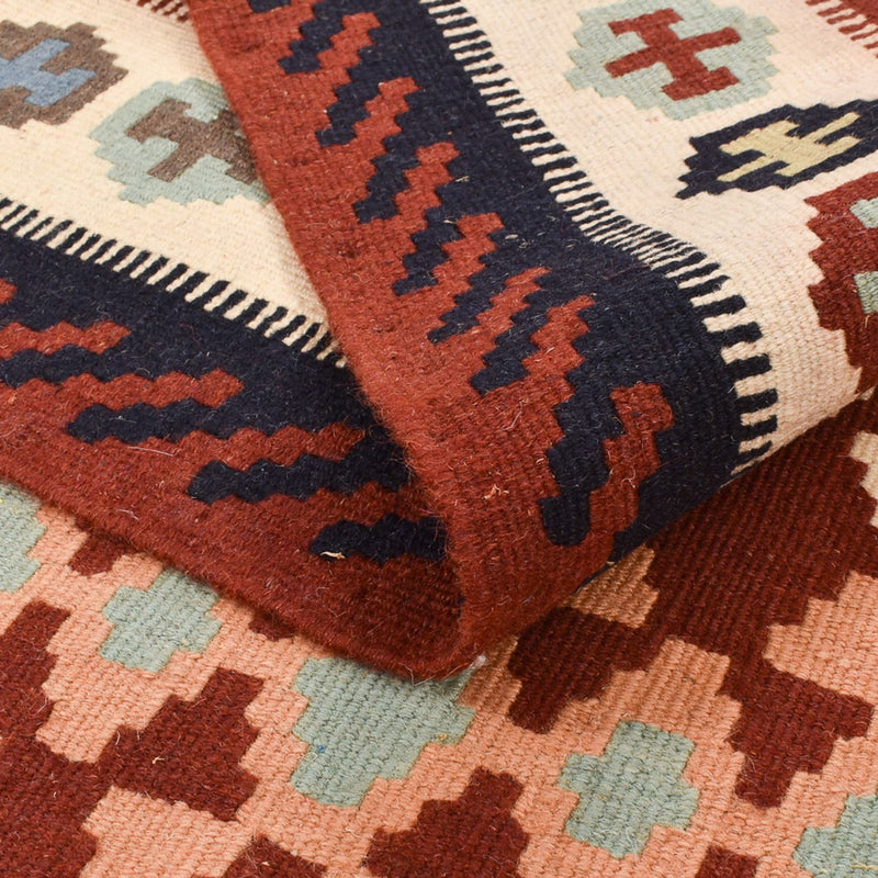 Dywan Kelim - Orientalny - 148 x 100 cm - wielokolorowy