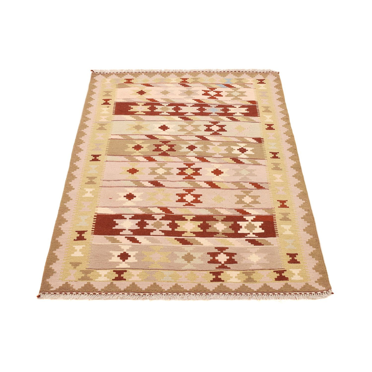 Dywan Kelim - Orientalny - 150 x 104 cm - wielokolorowy