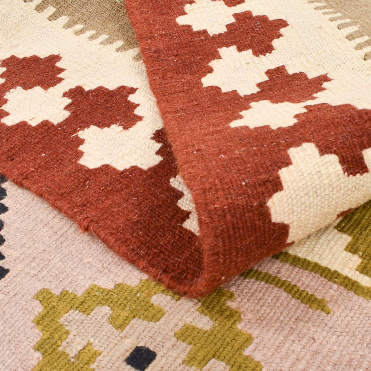 Dywan Kelim - Orientalny - 150 x 102 cm - wielokolorowy