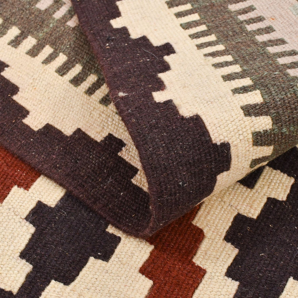 Dywan Kelim - Orientalny - 155 x 105 cm - wielokolorowy