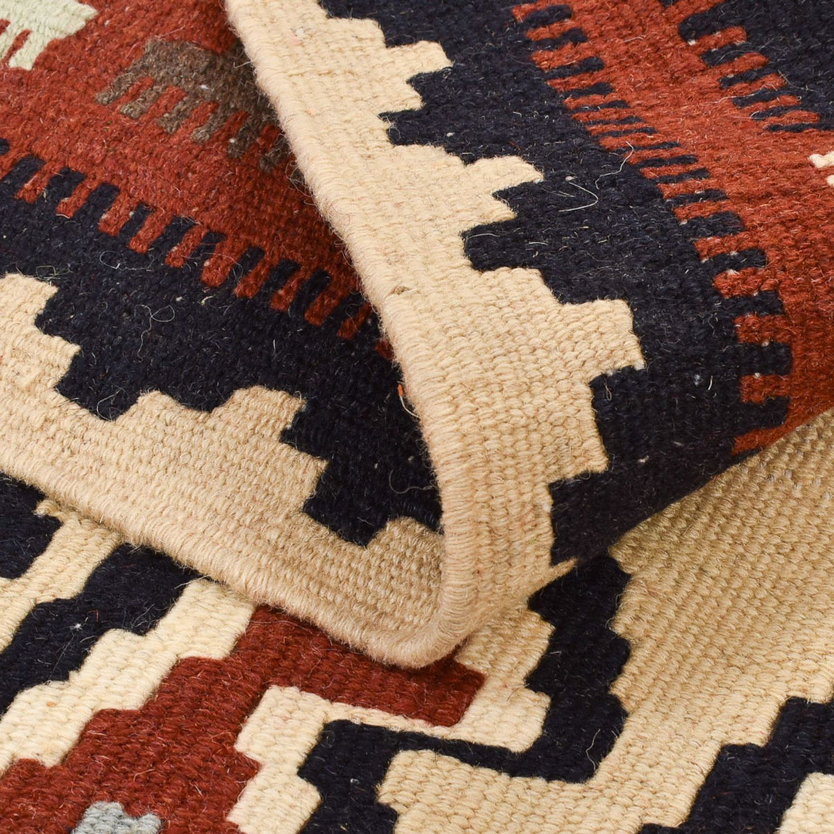 Dywan Kelim - Orientalny - 148 x 105 cm - wielokolorowy