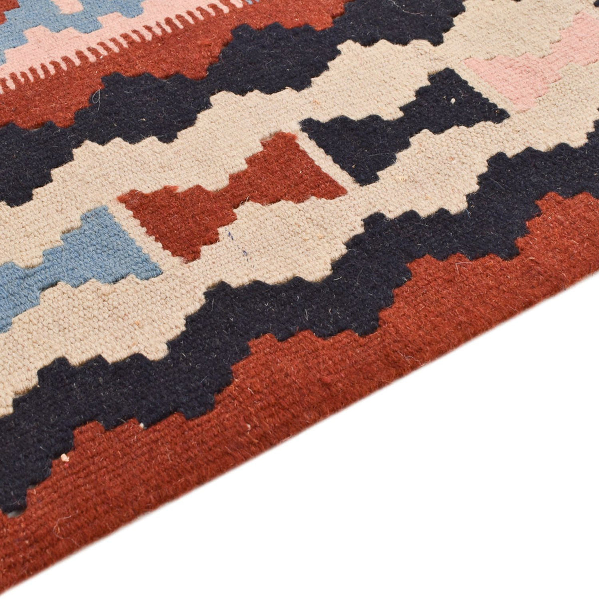 Dywan Kelim - Orientalny - 146 x 100 cm - wielokolorowy