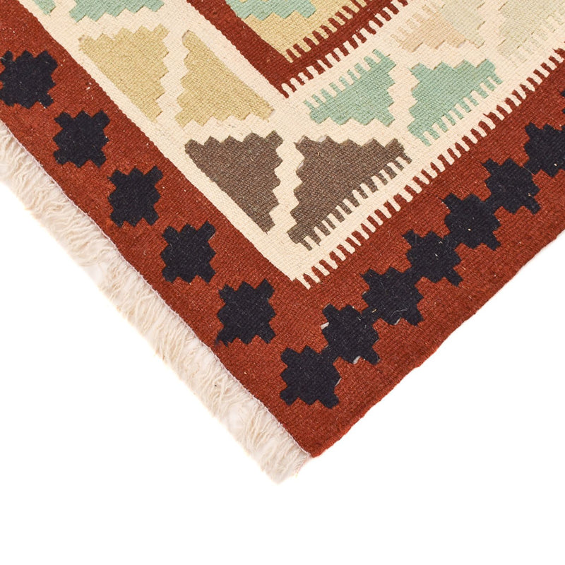 Dywan Kelim - Orientalny - 144 x 103 cm - wielokolorowy