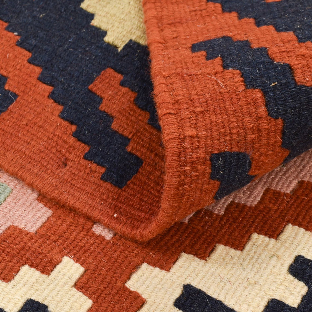 Dywan Kelim - Orientalny - 140 x 104 cm - wielokolorowy