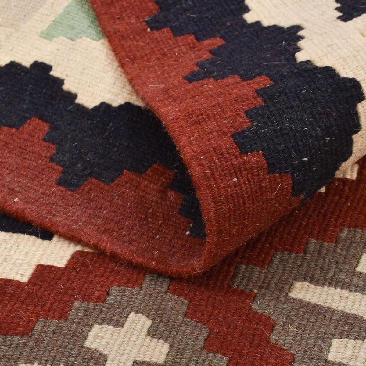 Dywan Kelim - Orientalny - 148 x 110 cm - wielokolorowy