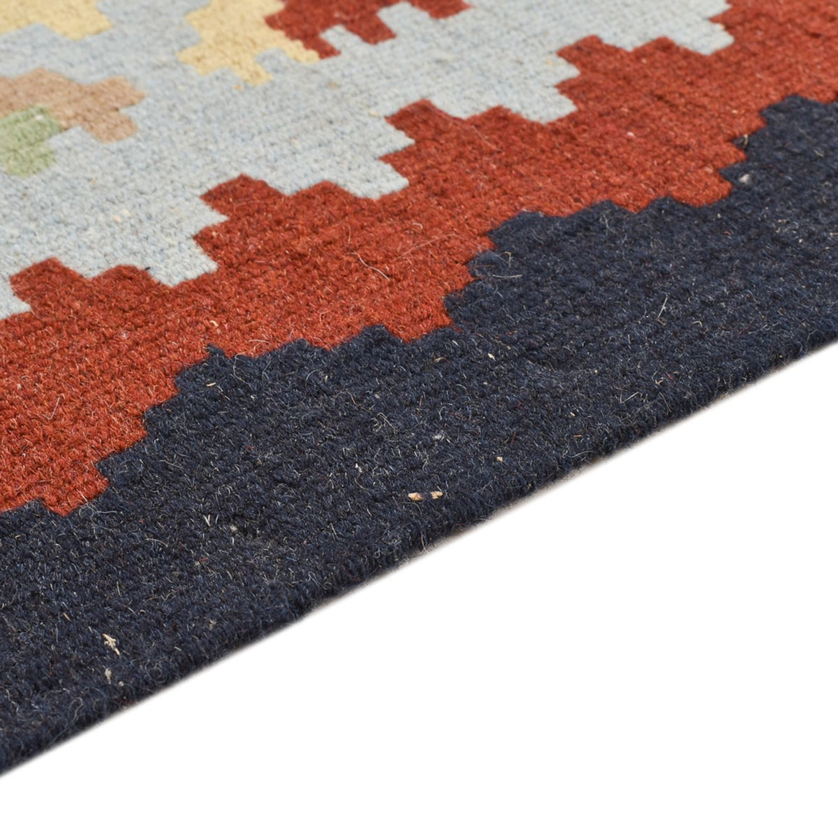 Dywan Kelim - Orientalny - 146 x 103 cm - wielokolorowy