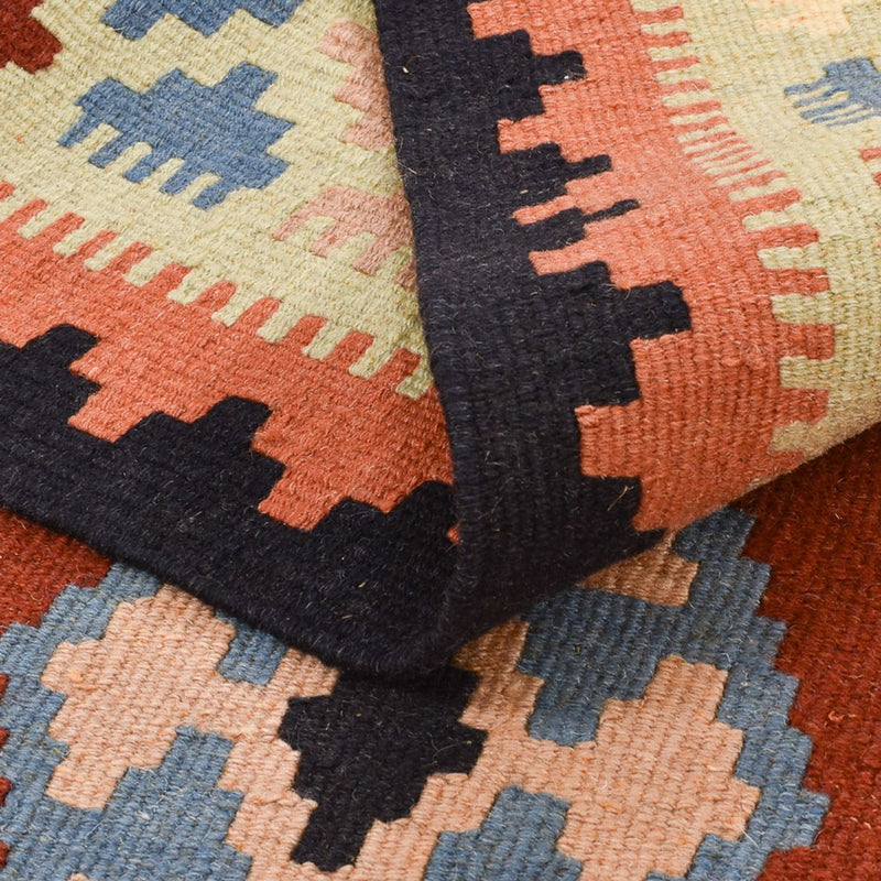 Dywan Kelim - Orientalny - 149 x 103 cm - wielokolorowy