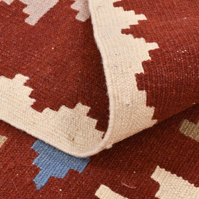 Dywan Kelim - Orientalny - 153 x 105 cm - wielokolorowy