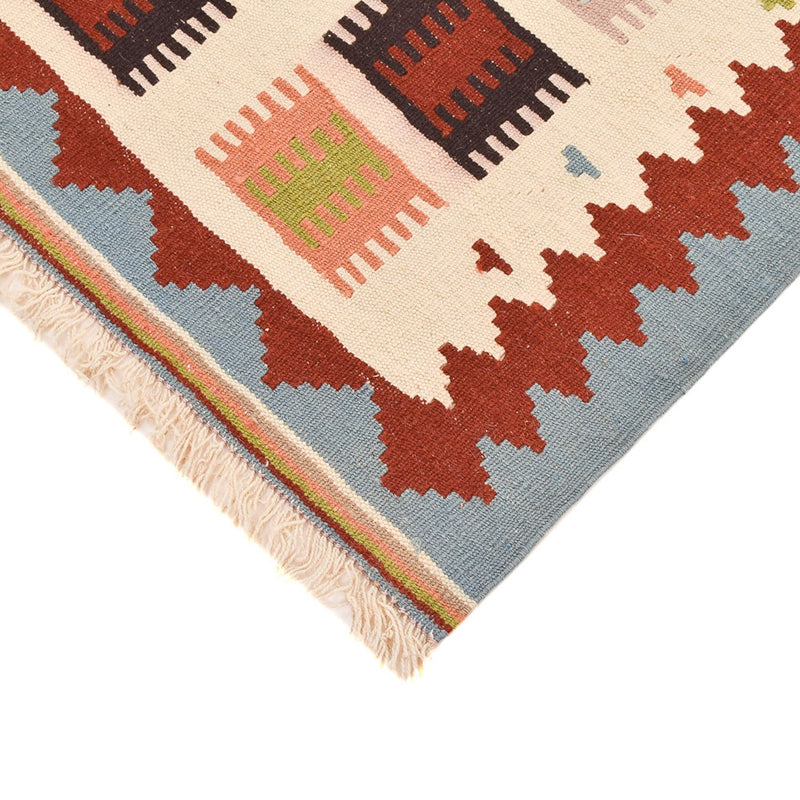 Dywan Kelim - Orientalny - 140 x 97 cm - wielokolorowy