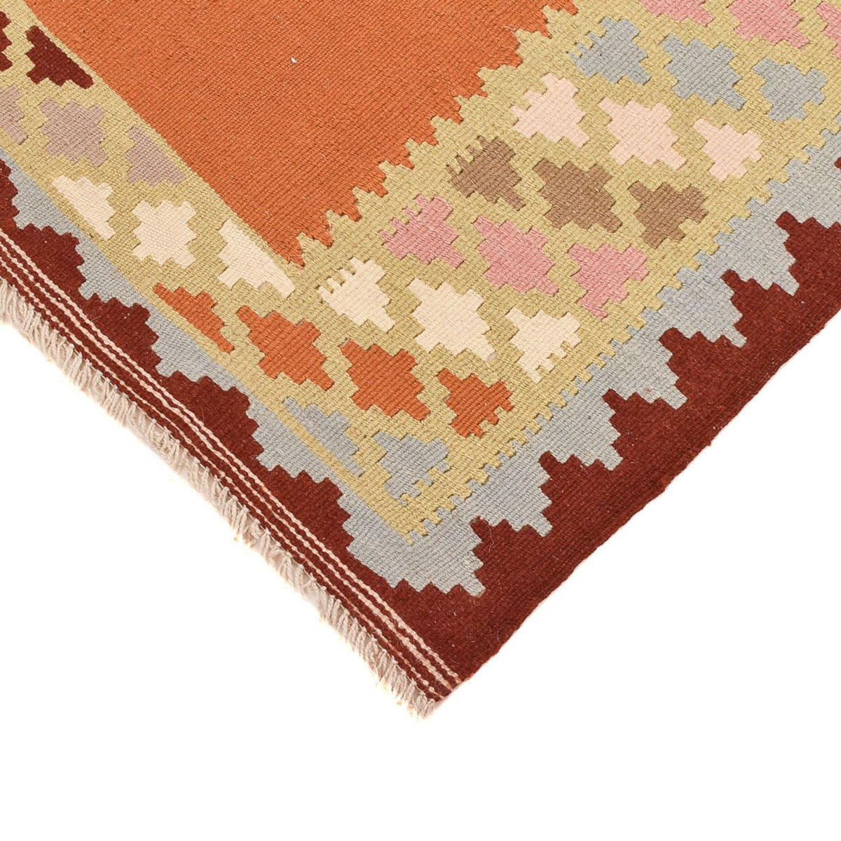 Dywan Kelim - Orientalny - 148 x 100 cm - wielokolorowy