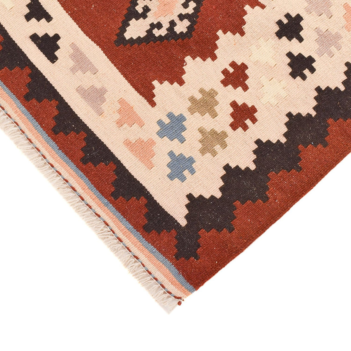 Dywan Kelim - Orientalny - 150 x 103 cm - wielokolorowy