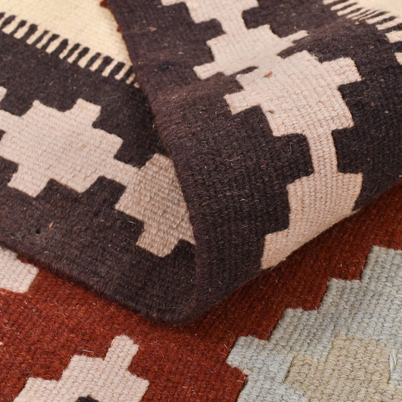 Dywan Kelim - Orientalny - 146 x 110 cm - wielokolorowy