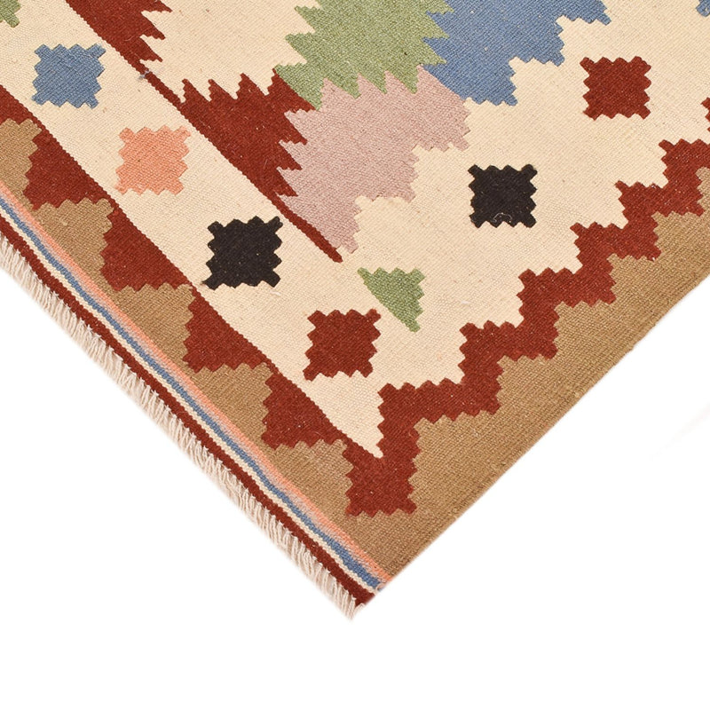 Dywan Kelim - Orientalny - 146 x 97 cm - wielokolorowy