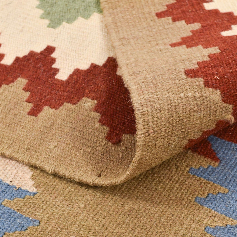 Dywan Kelim - Orientalny - 146 x 97 cm - wielokolorowy