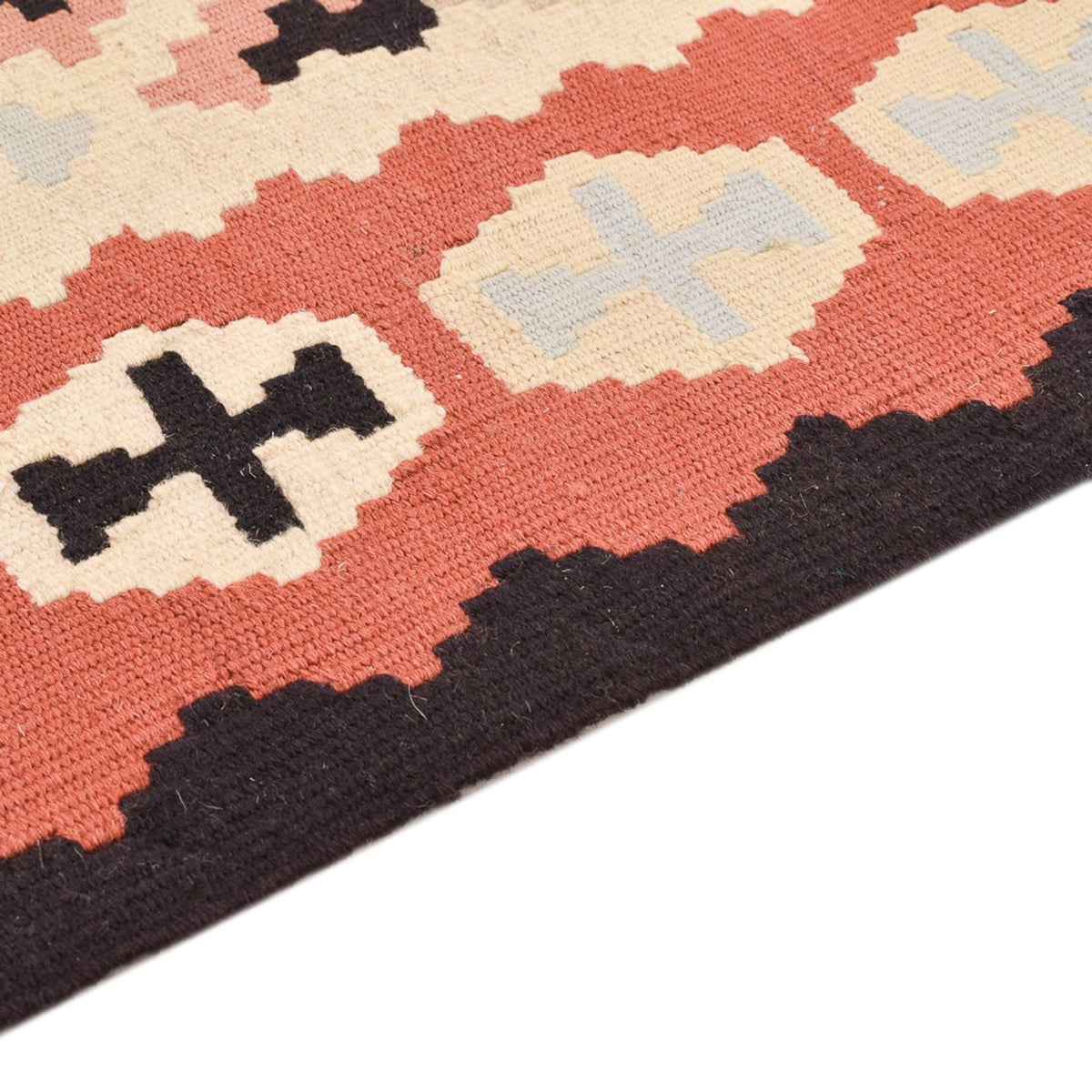 Dywan Kelim - Orientalny - 145 x 102 cm - wielokolorowy