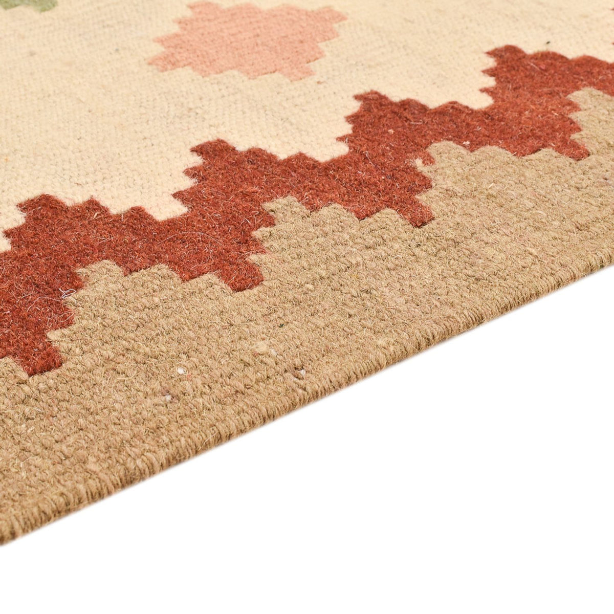 Dywan Kelim - Orientalny - 145 x 106 cm - wielokolorowy