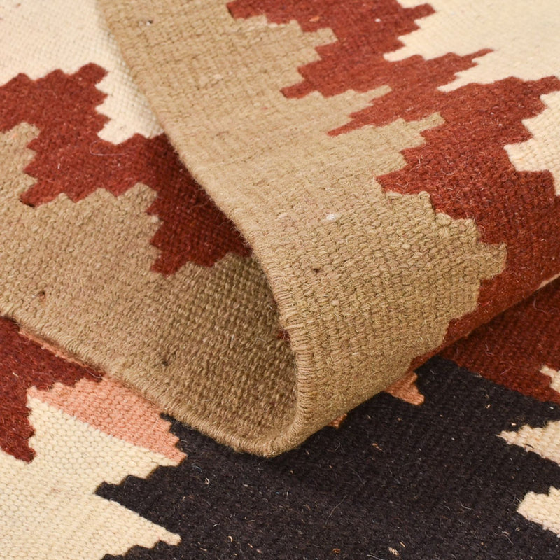 Dywan Kelim - Orientalny - 145 x 106 cm - wielokolorowy