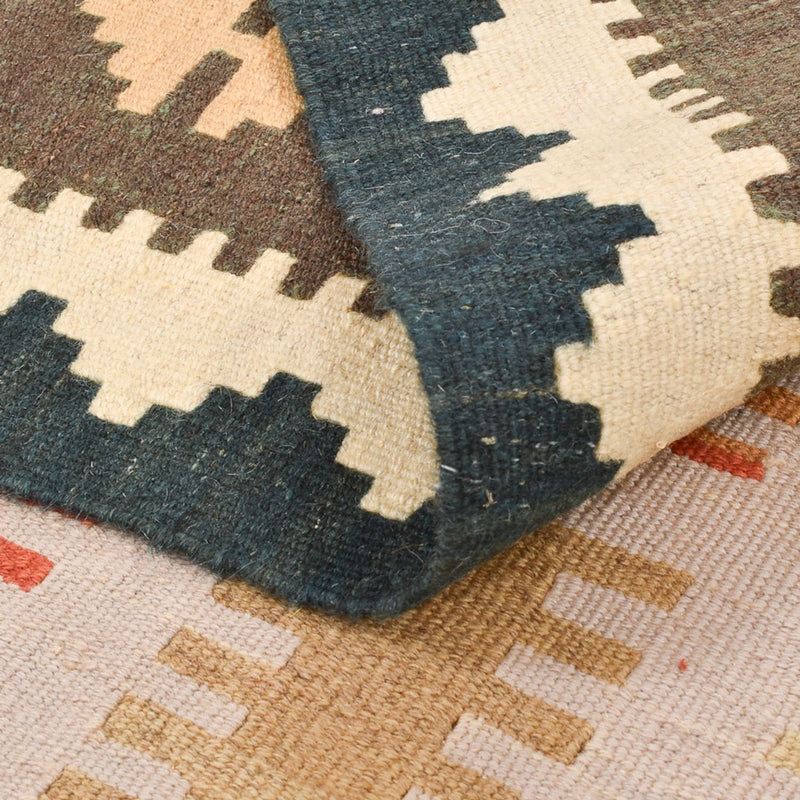 Dywan Kelim - Orientalny - 147 x 97 cm - wielokolorowy