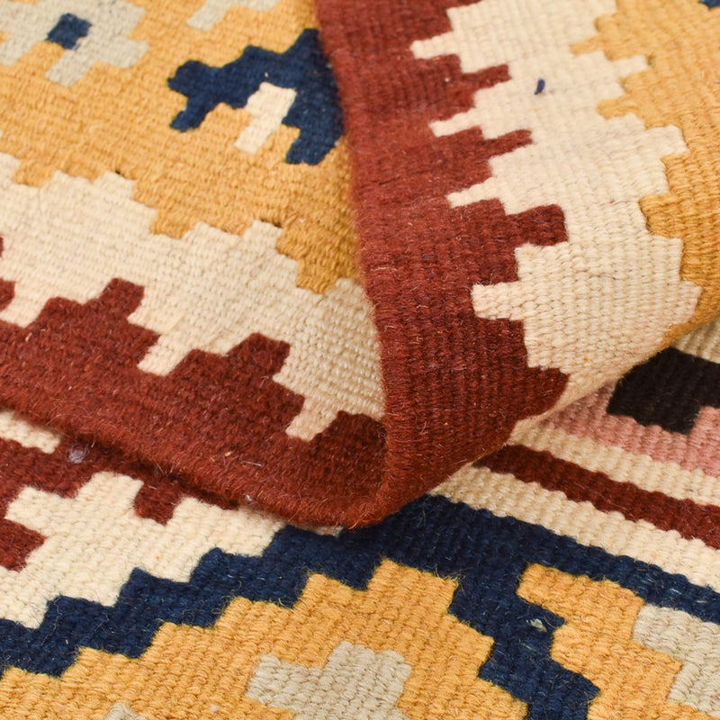 Dywan Kelim - Orientalny - 144 x 105 cm - wielokolorowy