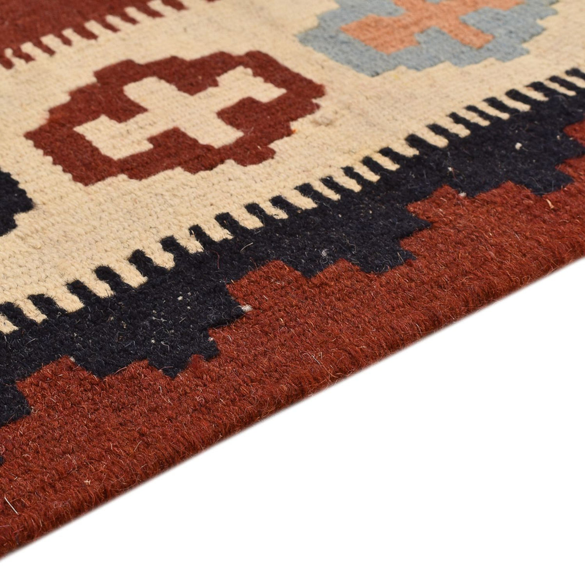 Dywan Kelim - Orientalny - 150 x 105 cm - wielokolorowy