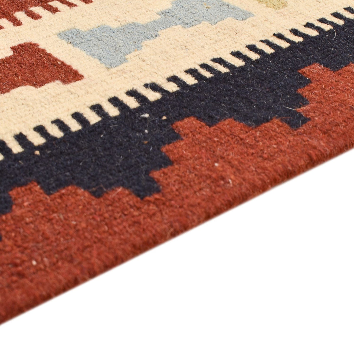 Dywan Kelim - Orientalny - 147 x 105 cm - wielokolorowy