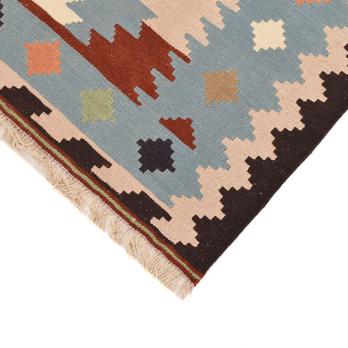 Dywan Kelim - Orientalny - 147 x 97 cm - wielokolorowy