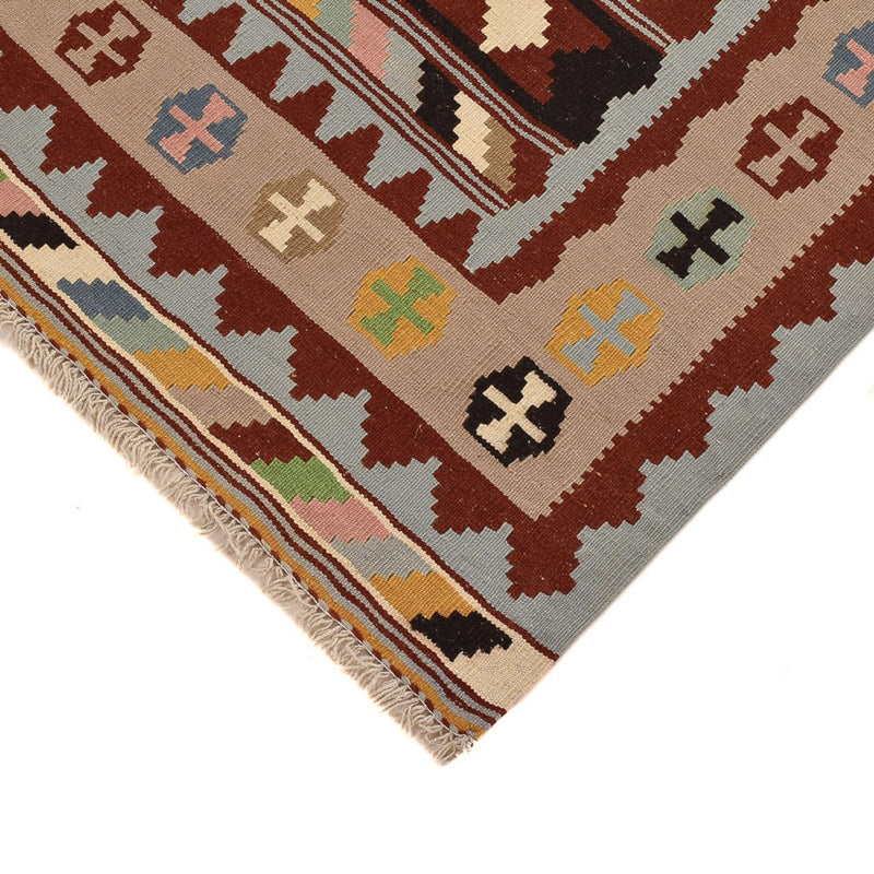 Dywan Kelim - Orientalny - 147 x 105 cm - wielokolorowy