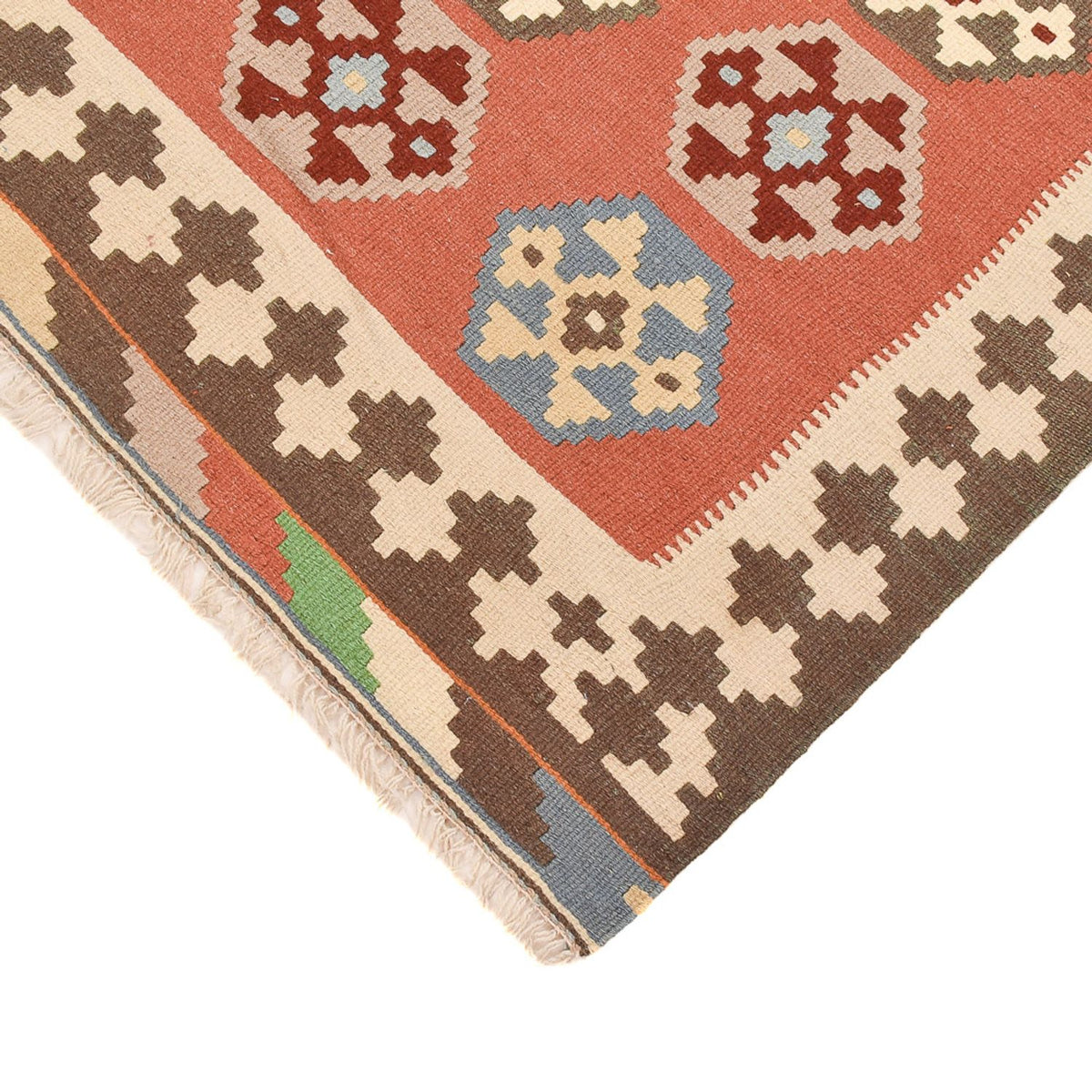 Dywan Kelim - Orientalny - 146 x 100 cm - wielokolorowy